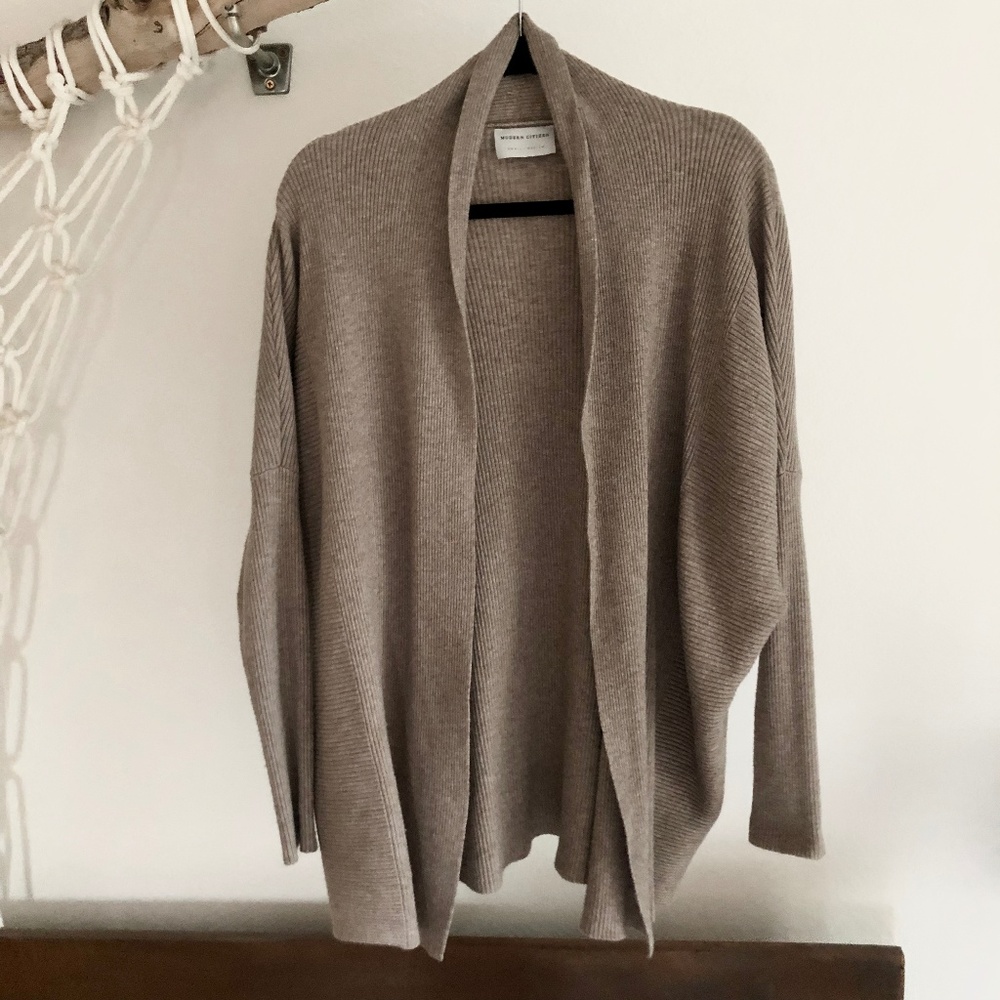 Modern Citizen Open Front Cardigan NWOT
